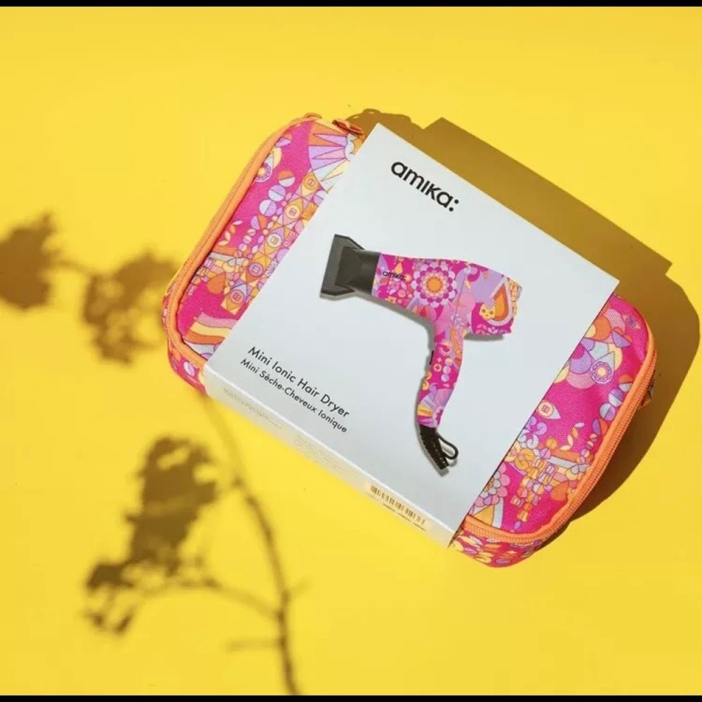 amika mini ionic hair dryer